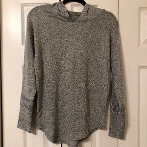 Justice sweater with hood